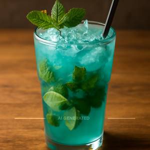 Blue Lagoon Mojito