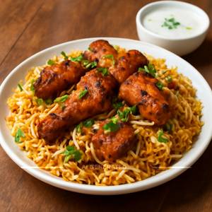 Chicken Tikka Biryani Full