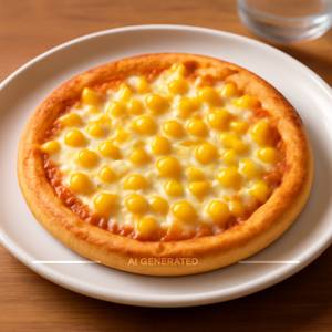 Corn cheese pizza [7 inches]
