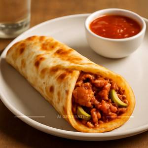 Chicken Schezwan Roll 