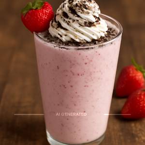 Strawberry Oreo Thick Shake