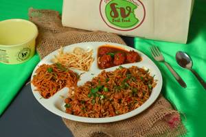 VEG CHINESE PLATTER ( THALI )