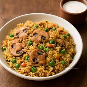 Mushroom Pulav