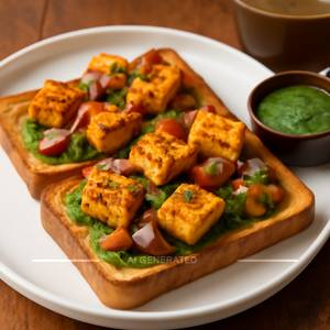 Paneer Tikka Toast