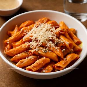Red Sauce Pasta With Cheese
