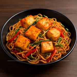Paneer noodles