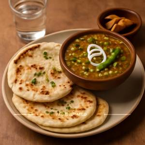 Mattar Kulcha