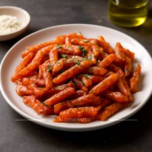 Red sauce pasta