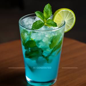 Blue Lagoon Mojito