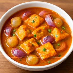 Paneer do pyaza