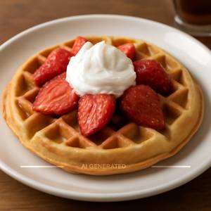 Strawberry Waffle