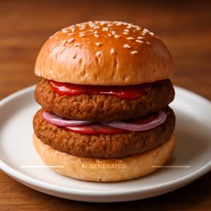 Ob double patty burger