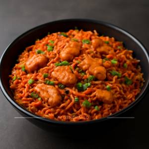 Chicken schezwan rice