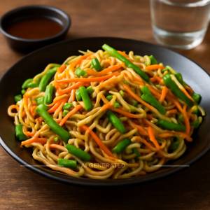 Veg Hakka Noodles