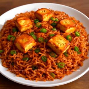 Paneer schezwan rice