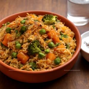 Veg Hyderabadi Biryani                    