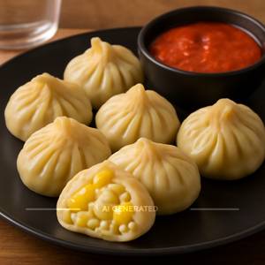 Corn Cheese Momo