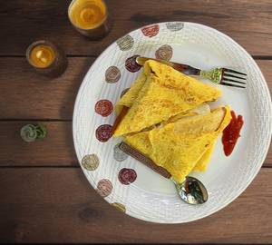 Bread omelette