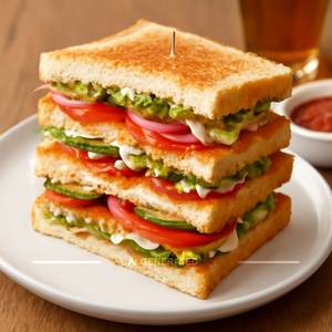 Veg Club Sandwich