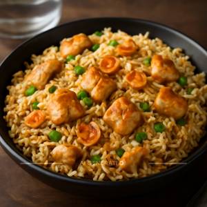 Chicken Burnt Garlic Fried Rice