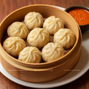 Steamed Momos [5 Pieces]