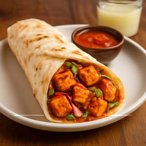 Paneer Shawarma