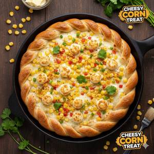 Cheesy Corn Pizza