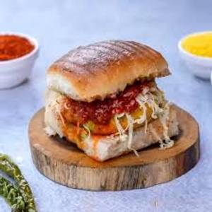 Schezwan Vada Pav