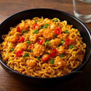Spicy chicken maggi