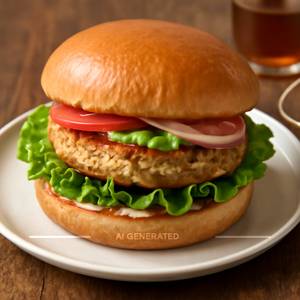 Chicken Patty Burger