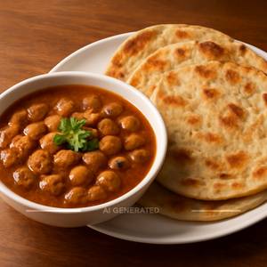 Chole with 3 Paratha