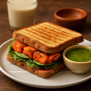 Paneer Tikka Sandwich
