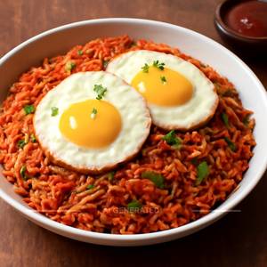 Egg Schezwan Rice