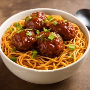 Manchurian Noodles Bowl
