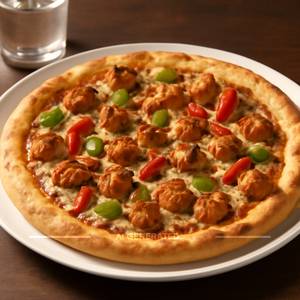 Chilly Chicken Pizza