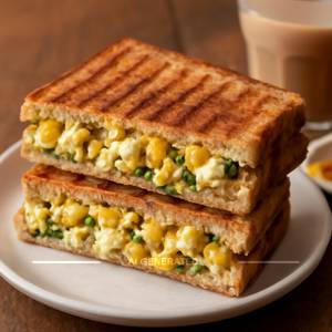 Corn And Paneer Sandwich
