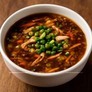 Chicken hot'n' sour soup