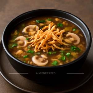 Mushroom manchow soup