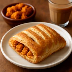 Masala Paneer Puff