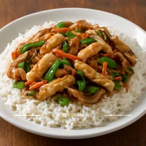Chicken Hong Kong Rice