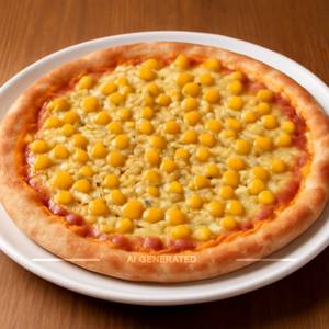 Classic corn pizza