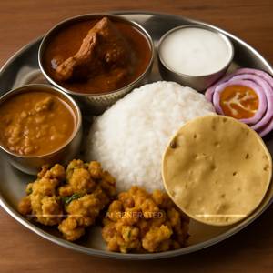 Mutton Thali