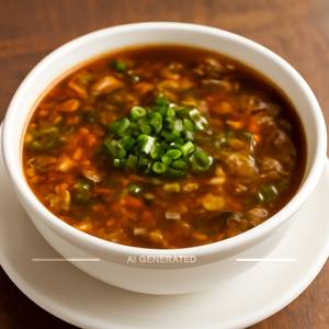 Veg hot & sour soup