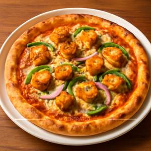 Makhni paneer pizza
