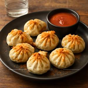 Paneer Peri Peri Momos