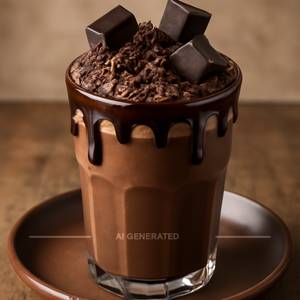 Triple Chocolate waffle