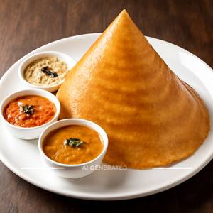 Ghee Roast Plain Dosa