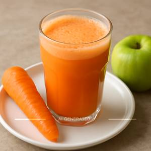 Carrot apple juice