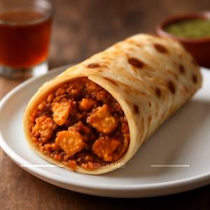 Paneer Bhuna Roll