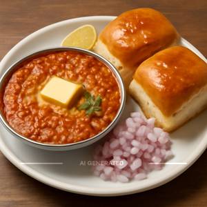 Butter pav bhaji